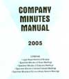 Company Minutes Manual