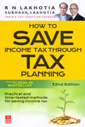 How to Save Income Tax Through Tax Planning Assessment Year 2018-19
