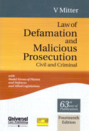 Law of Defamation and Malicious Prosecution Civil and Criminal Law of Defamation and Malicious Prosecution Civil and Criminal