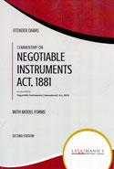 Commentary on Negotiable Instruments Act 1881 With Model Forms