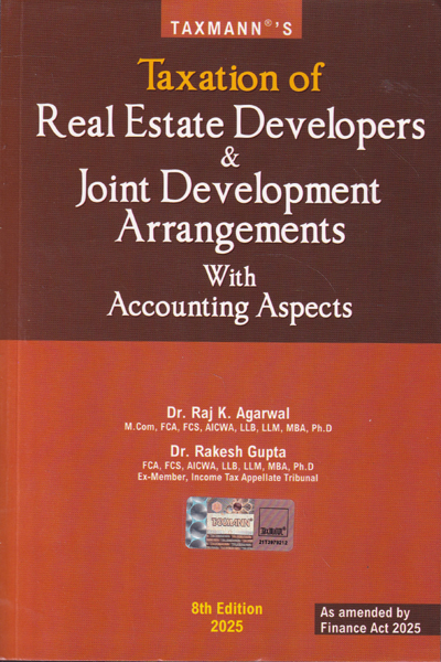 Taxation of Real Estate Developers and Joint Development Arrangements With Accounting Aspects