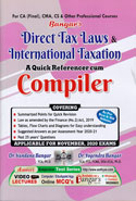 Direct Tax Laws and International Taxation a Quick Referencer Cum Compiler for CA Final CMA CS and Other Professional Courses As per New and Old Scheme