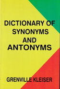 Dictionary of Synonyms and Antonyms
